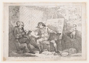 Lo Storico che Anima la Mente di un Giovane Pittore, 1784