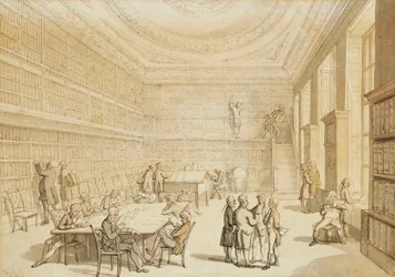 La biblioteca della Royal Institution, Albemarle Street