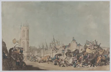Il bue in frenesia (Il toro furioso sul ponte di Westminster)