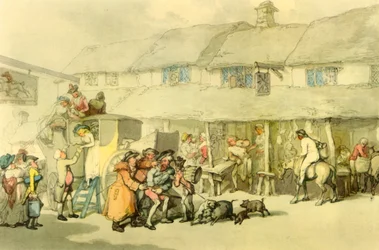 La Posta, c. 1800, 1942