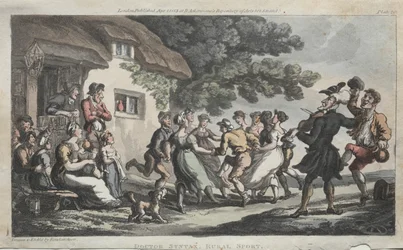 Il Rev. Dr. Syntax Sport rurale, 1813