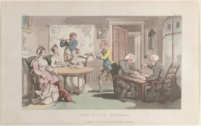 La serata sociale, da Il vicario di Wakefield
