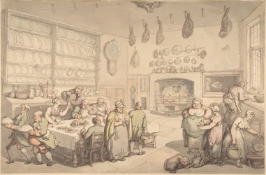La cucina dello scudiero