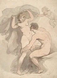 Venere, Anchise e Cupido, 1780-1827