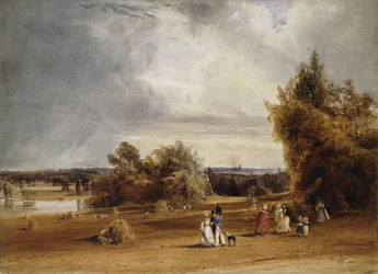 Una vista di Parigi da St. Cloud, 1830