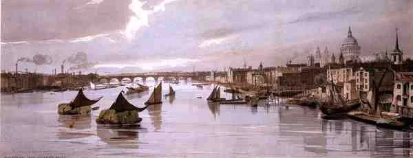 Blackfriars, da Southwark Bridge, da 