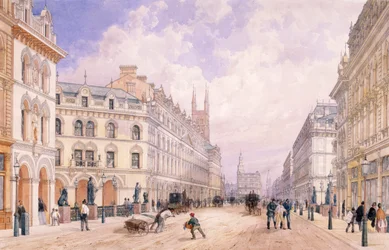 Viadotto di Holborn, Londra, 1871