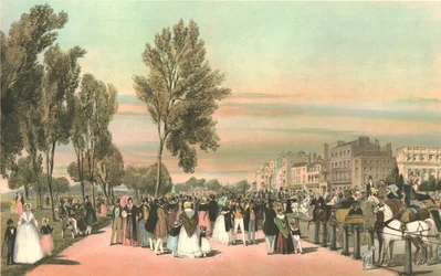 Hyde Park vicino a Grosvenor Gate