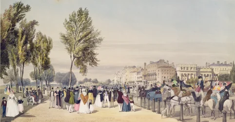 Hyde Park: vicino a Grosvenor Gate