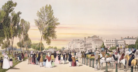 Hyde Park, vicino a Grosvenor Gate, da 