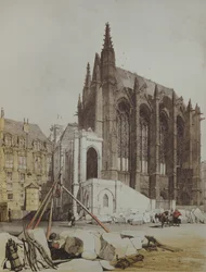 La Sainte Chapelle, da Picturesque Architecture in Paris, pubblicato nel 1839