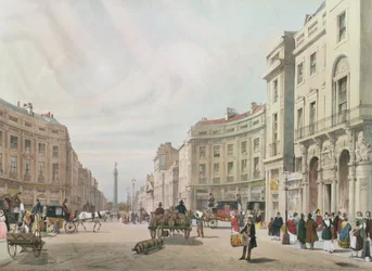 Regent Street, verso la Colonna del Duca di York, da 