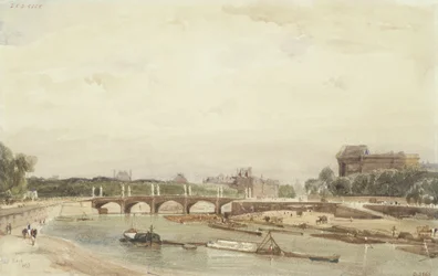 Il ponte della Concorde visto dal Cours la Reine