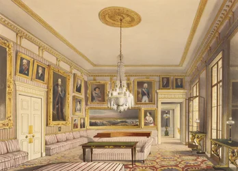 Il salotto a strisce, Apsley House, 1853