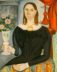 Eliza Welch Stone, 1845 circa (olio su tela)