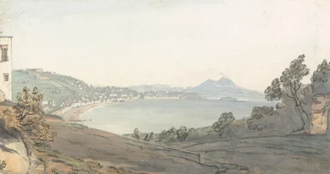 Chiaja di Napoli da Posillipo