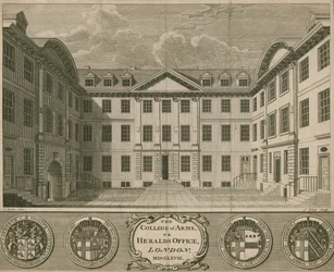 Il Collegio degli Araldi, o Ufficio degli Araldi, Londra