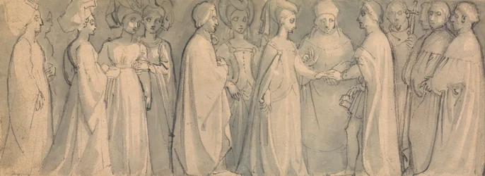 Fregio di un Matrimonio Medievale