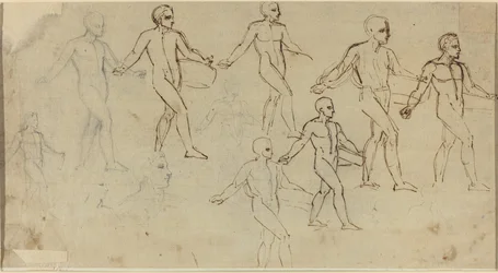 Studi di un seminatore (Illustrazione per le Stagioni di Thomson)