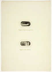 Studio per una tavola da I trionfi della temperanza, nel Royal Engagements Pocket Book del 1796