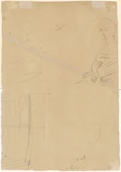 Studi di figure (verso)