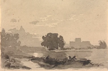 Paesaggio con Castello sullo Sfondo