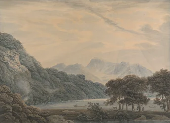 La Testa di Ullswater, con il Lodge di Patterdale a Sinistra