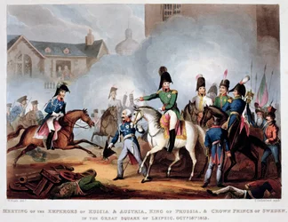 I comandanti alleati a Lipsia, 1813-1815