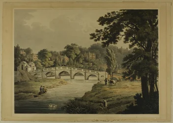 Veduta di Richmond dal ponte