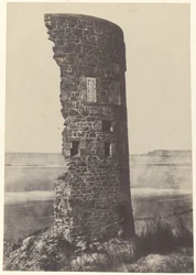 Torre colpita da un fulmine, Baia di Saint-Ouen