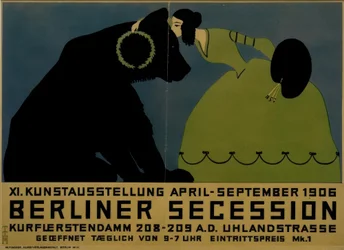 Secessione di Berlino 1906 / T. Heine / Poster, 1906