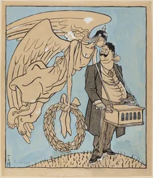 Il Rolando di Berlino; Simplicissimus IX/13, 1905