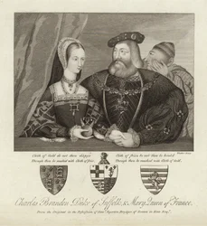 Charles Brandon Duca di Suffolk e Maria Regina di Francia