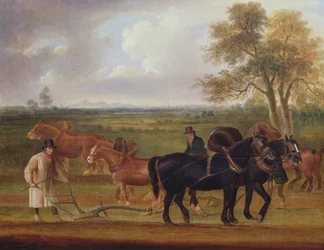 La gara di aratura, 1813