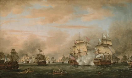 La battaglia delle Saintes, 9-12 aprile 1782