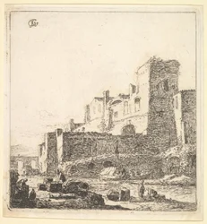 Marinai su una riva, XVII secolo