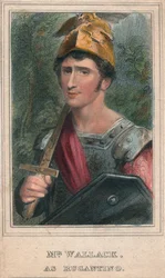Mr Wallack, come Rugantino, c1820