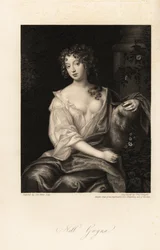 Nell Gwyn, attrice della Restaurazione, amante del Conte di Rochester, amante di lunga data del Re Carlo II d