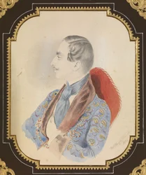 Ritratto di Ilya Mikhaylovich Miklashevsky