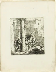 Il mendicante cieco ingannato da Lazarillo
