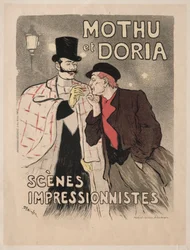Mothu et Doria - Scene impressioniste, 1893