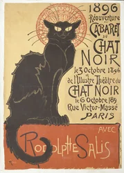 Riapertura del Cabaret du Chat Noir, 1896.