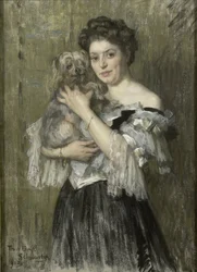 Maria Catharina Josephine Jordan (1866-1948). Moglie del pittore George Hendrik Breitner