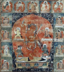 Cultura tibetana: Samvara Mandala (dettaglio)