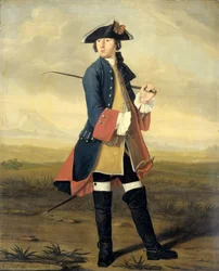 Ritratto di Ludolf Backhuysen II, Pittore, in uniforme dei Dragoni