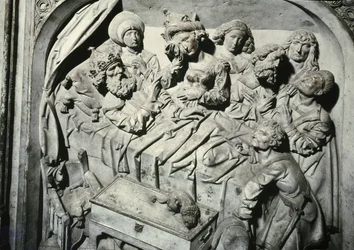 Tomba di Enrico II e sua moglie Cunegonda, dettaglio della Morte dell