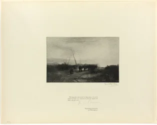 Una mattina gelida, da Vecchi Maestri Inglesi