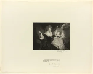 Duchessa del Devonshire e bambino, da Old English Masters