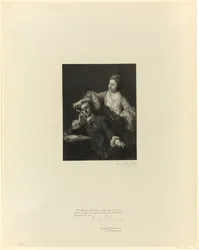 Garrick e sua moglie, da Old English Masters