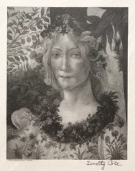Vecchi maestri italiani: Testa di Flora, 1888-1892